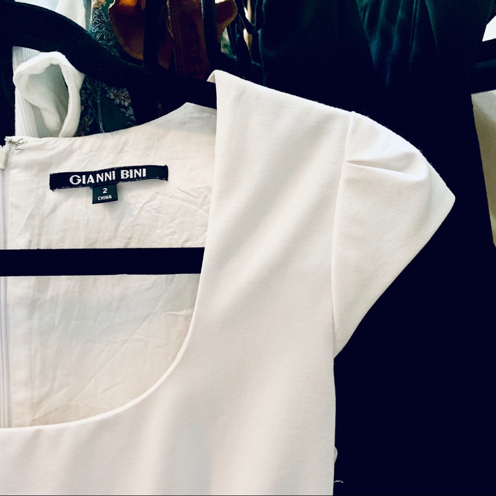 Gianni Bini White Midi Dress